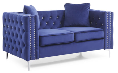 Elegant Track Arm Loveseat