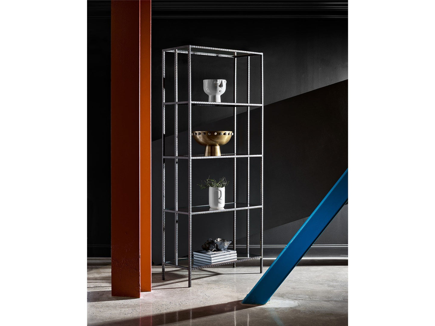 Curated - Industrial Etagere - Black