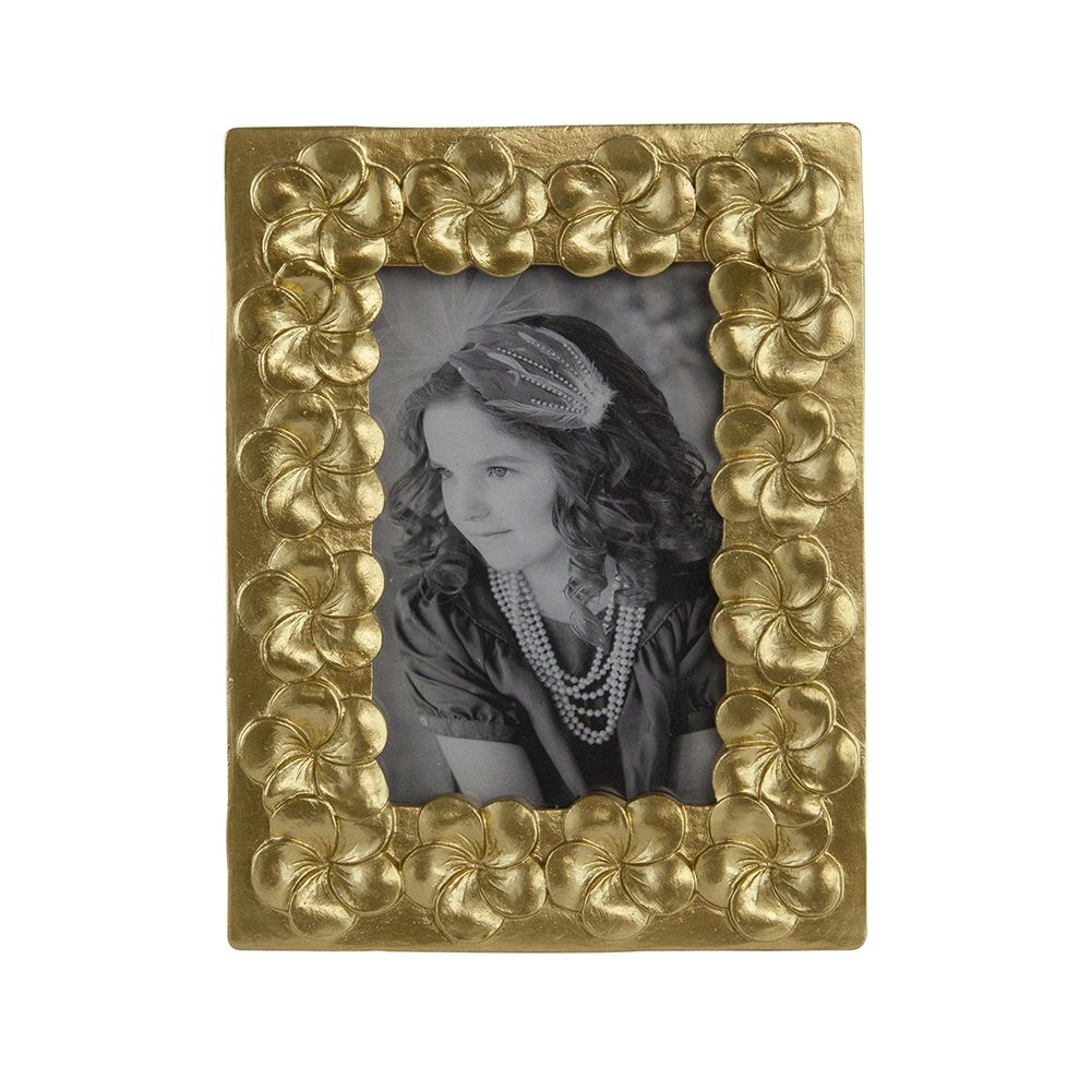 Vintage Photo Frame With Flower Design