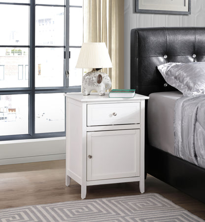 Izzy - 1 Drawer /1 Door Nightstand