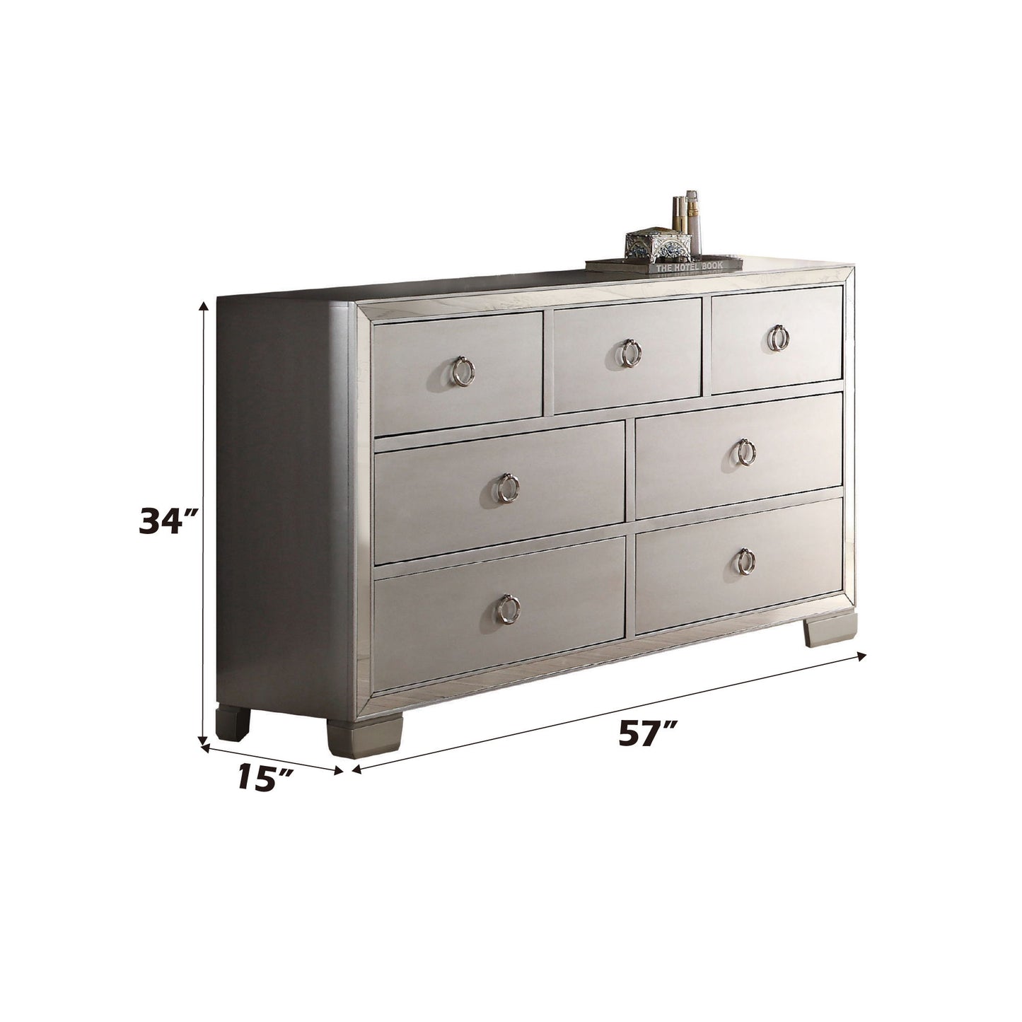 Voeville II - Dresser - Silver