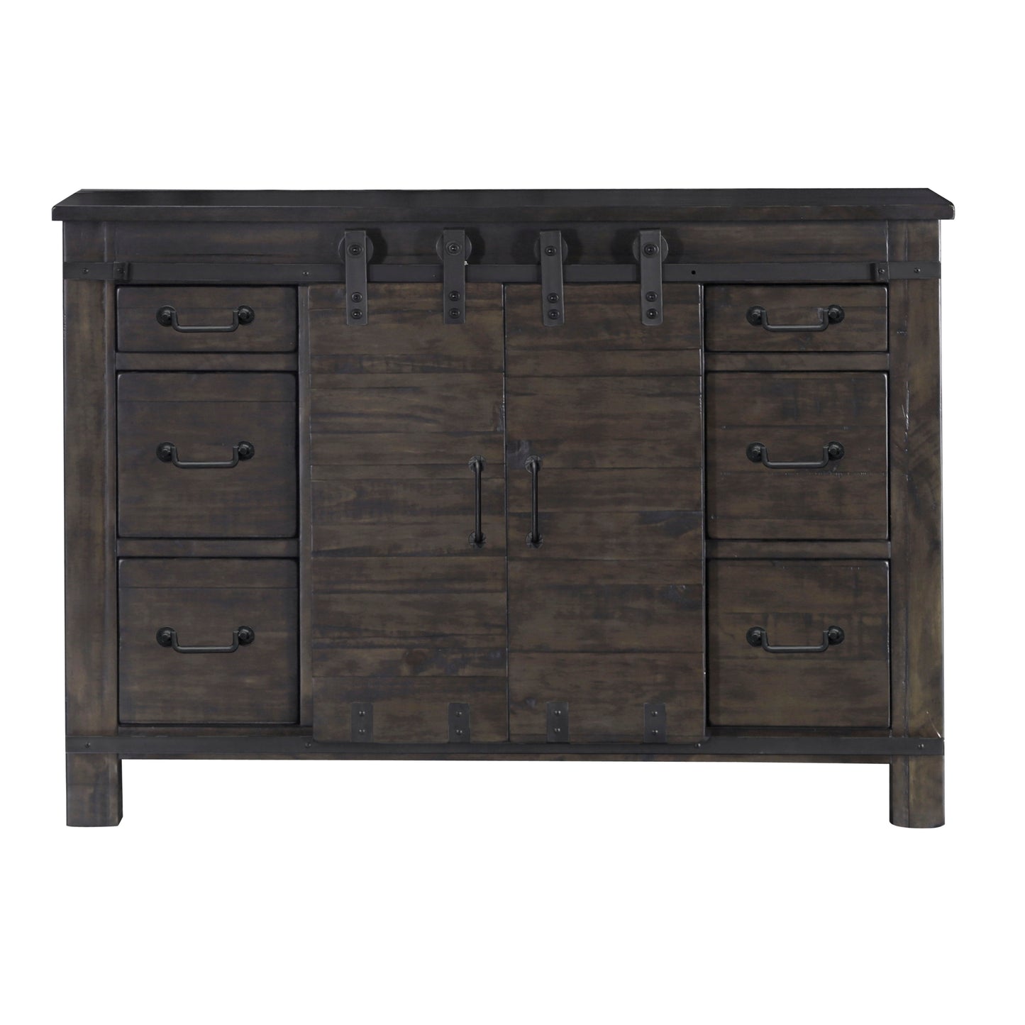 Abington - Media Chest - Weathered Charcoal