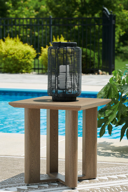 Serene Bay - Dark Brown - Square End Table