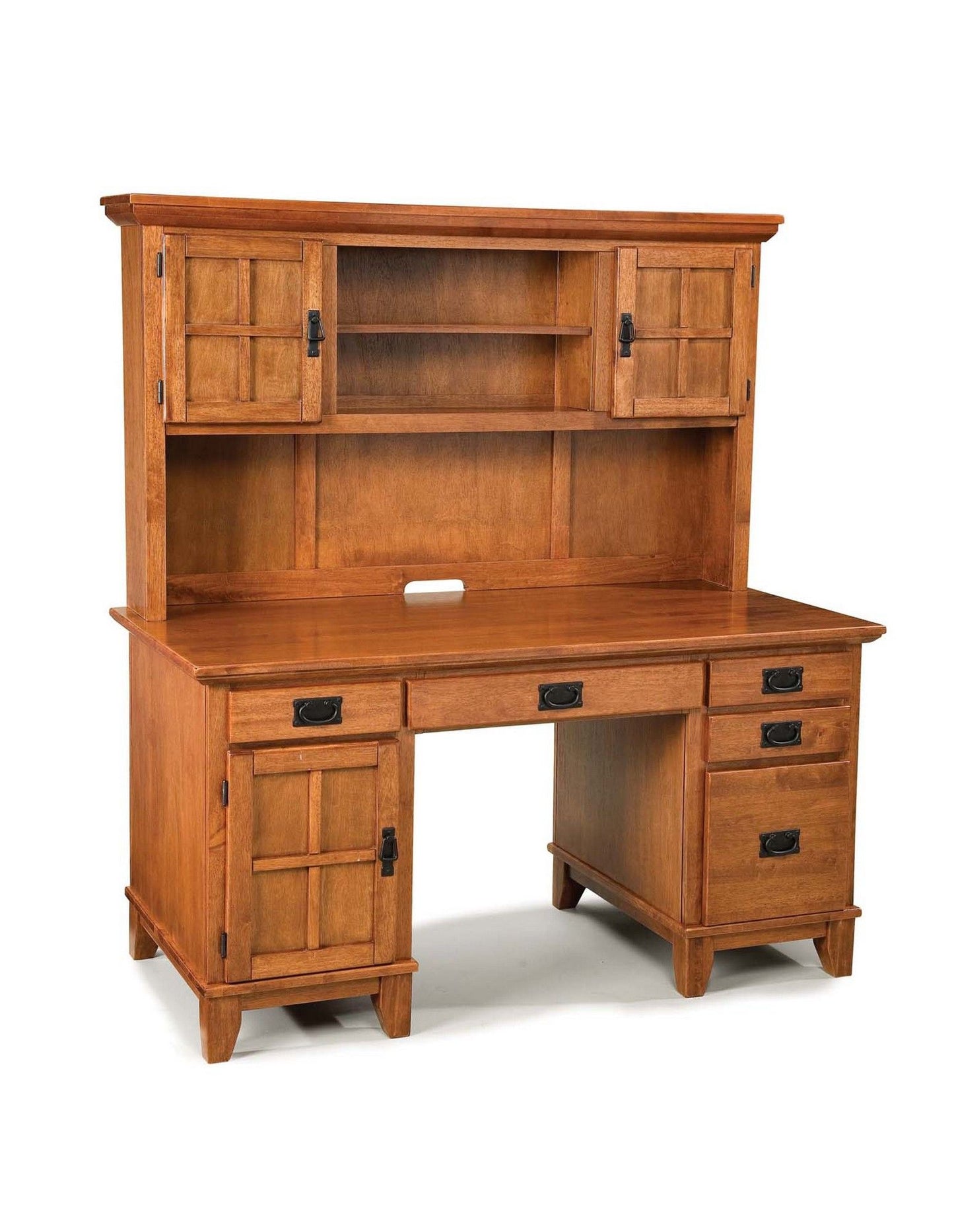 Lloyd - Pedestal Desk With Hutch