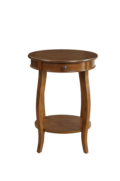 Alysa - Walnut Accent Table - Walnut