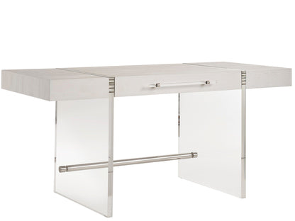 Weekender Coastal Living Home - Cabo Writing Desk - Pearl Silver