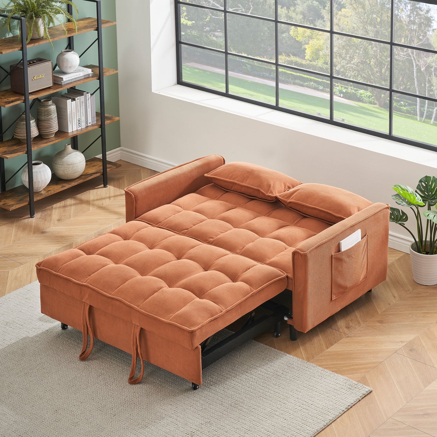 Folding Sofa Bed With Adjustable Back Access To Sofa Recliner Single Bed Adult Modern Chair Bed