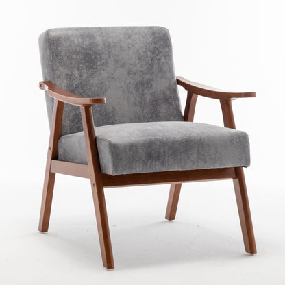 Accent Chair, Classic Mid Century Modern For Extra Seating