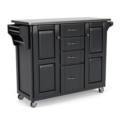 Create-A-Cart - Kitchen Cart - Steel Top