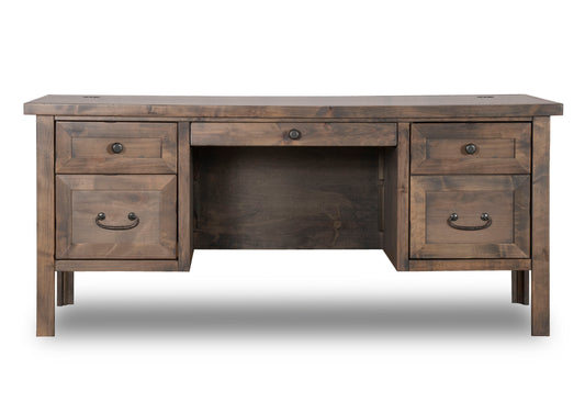 Joshua Creek - Executive Desk - Barnwood