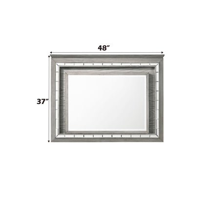 Antares - Mirror With LED - Light Gray