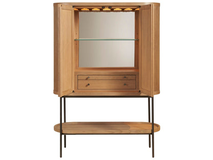 New Modern - Linnea Bar Cabinet - Light Brown