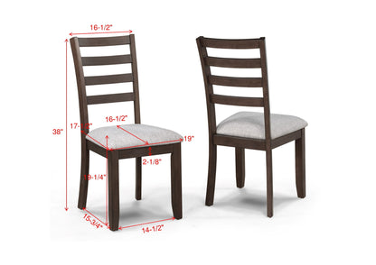 Wagner - Side Chair (Set of 2) - Brown