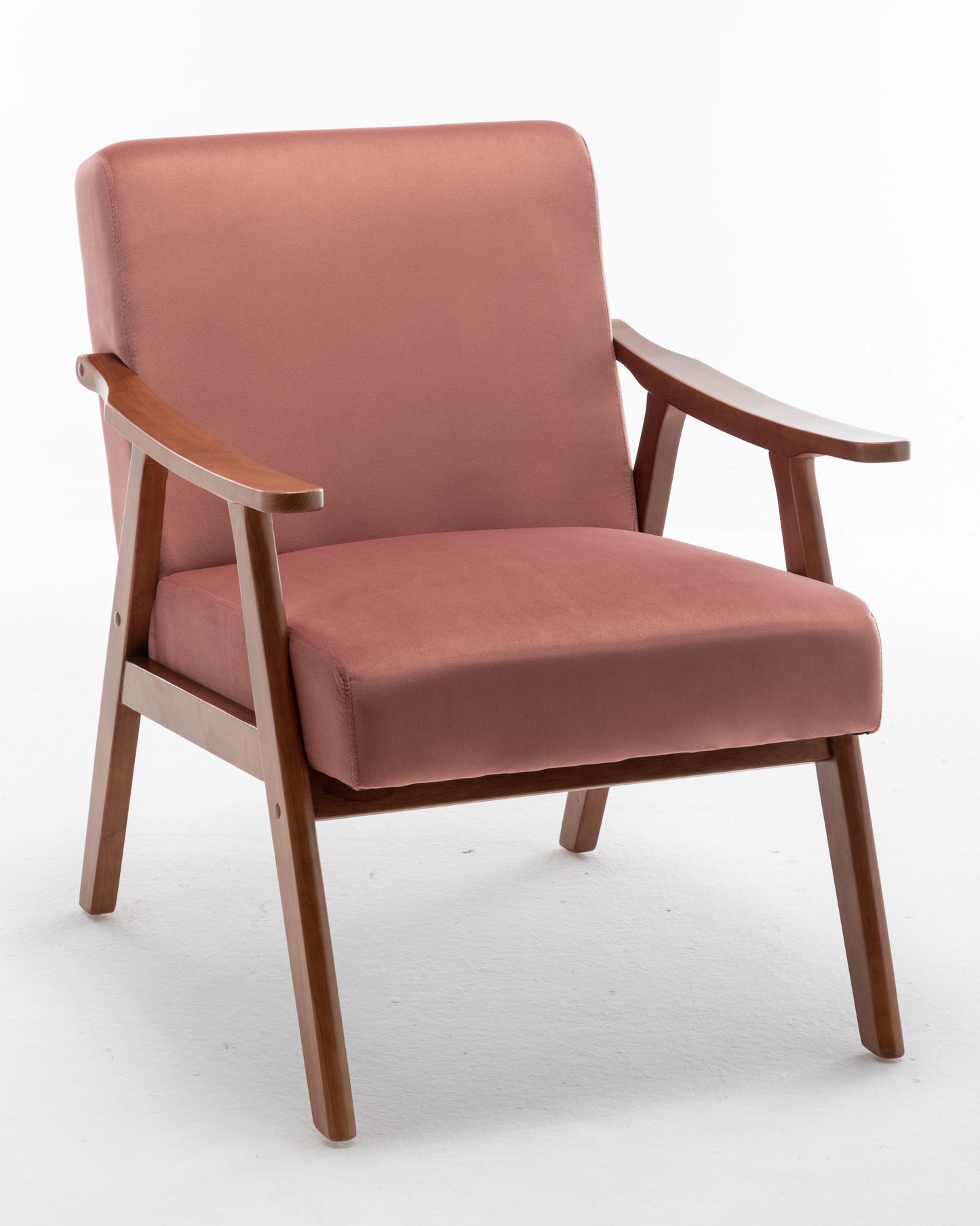 Accent Chair, Classic Mid Century Modern For Extra Seating