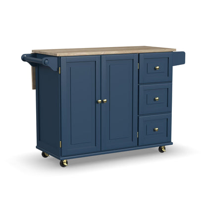 Dolly Madison - Drop Leaf Kitchen Cart