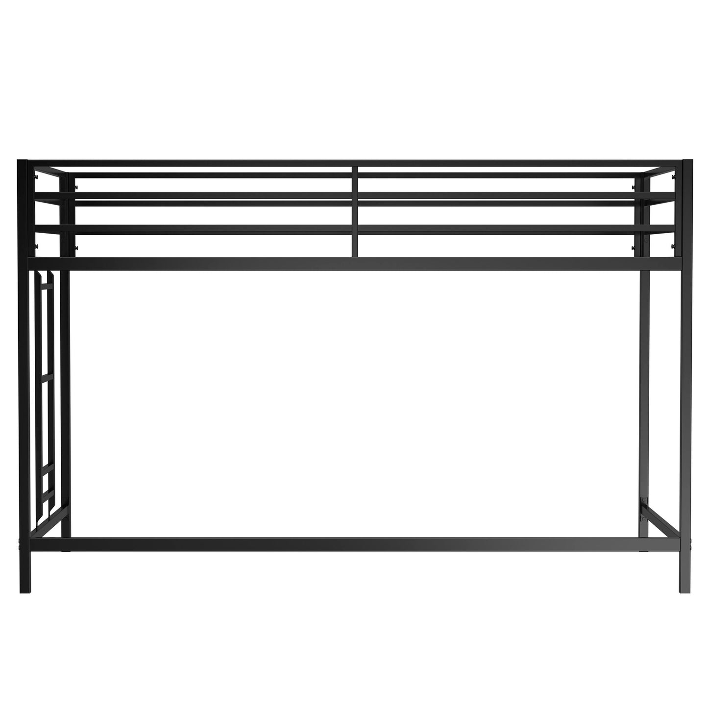 Adam - Junior Twin Loft Bunk - Black