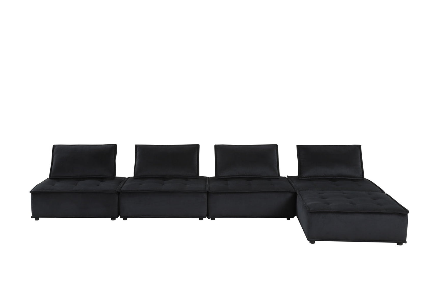 Anna - Soft Velvet Modular Sofa