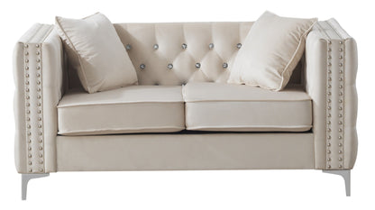 Elegant Track Arm Loveseat