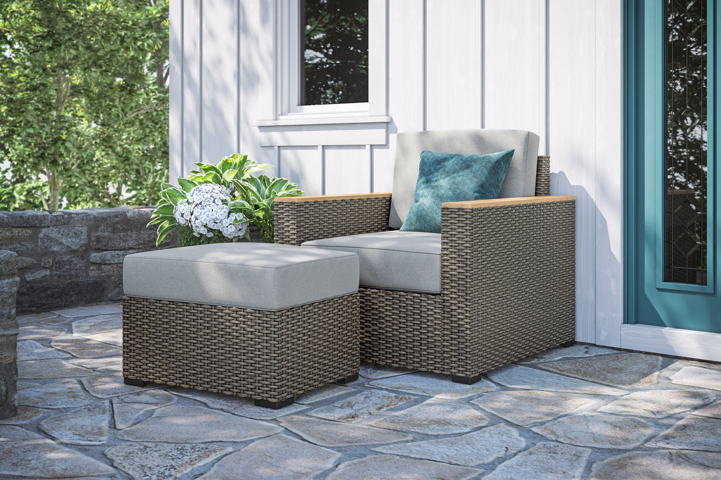 Boca Raton - Outdoor Ottoman