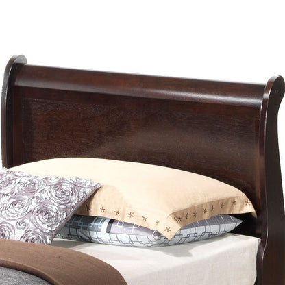 Panel Sleigh Bed