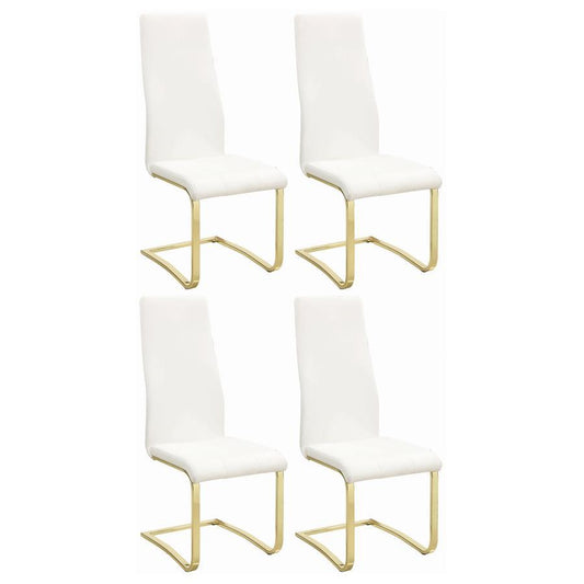 Montclair - Upholstered Dining Side Chair (Set of 4) - White