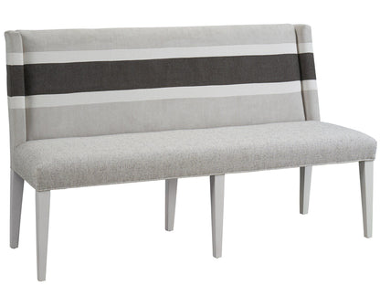 Modern Farmhouse - Peyton Banquette - Pearl Silver