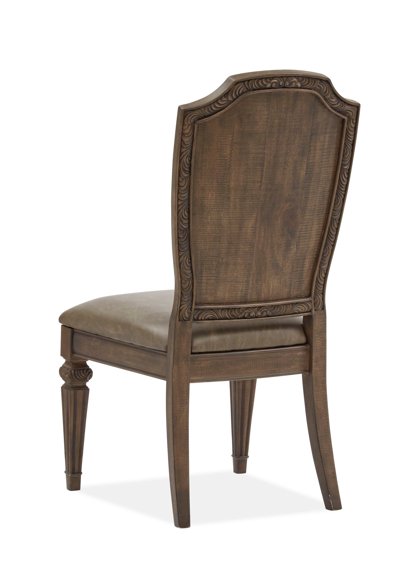 Durango - Wood Dining Side Chair With Upholstered Seat and Back (Set of 2) - Willadeene Brown