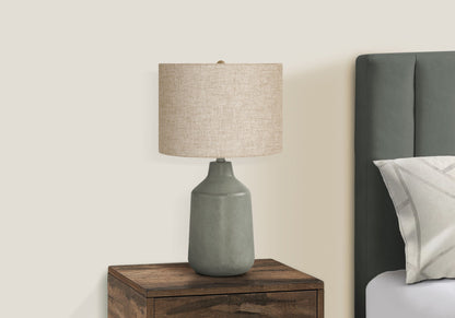 Lighting, Table Lamp, Concrete, Contemporary