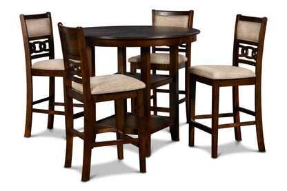 Gia - Round Counter Dining Set