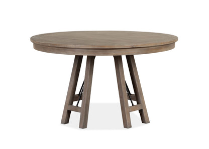 Paxton Place - Round Dining Table - Dovetail Grey