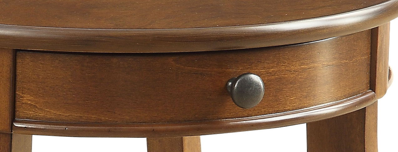 Alysa - Walnut Accent Table - Walnut