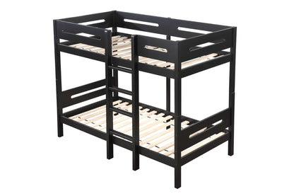 Ekko - Twin Twin Bunk Bed - Black