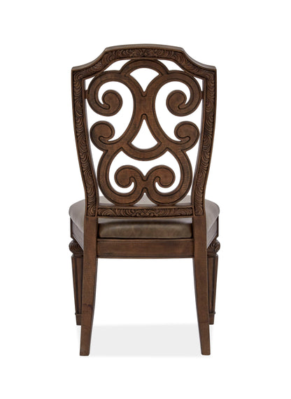 Durango - Wood Dining Side Chair With Upholstered Seat (Set of 2) - Willadeene Brown