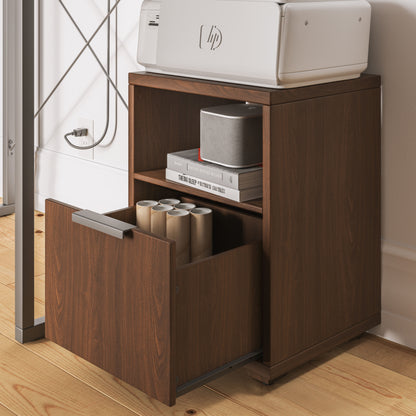 Merge - File Cabinet - Brown, Dark - 22"