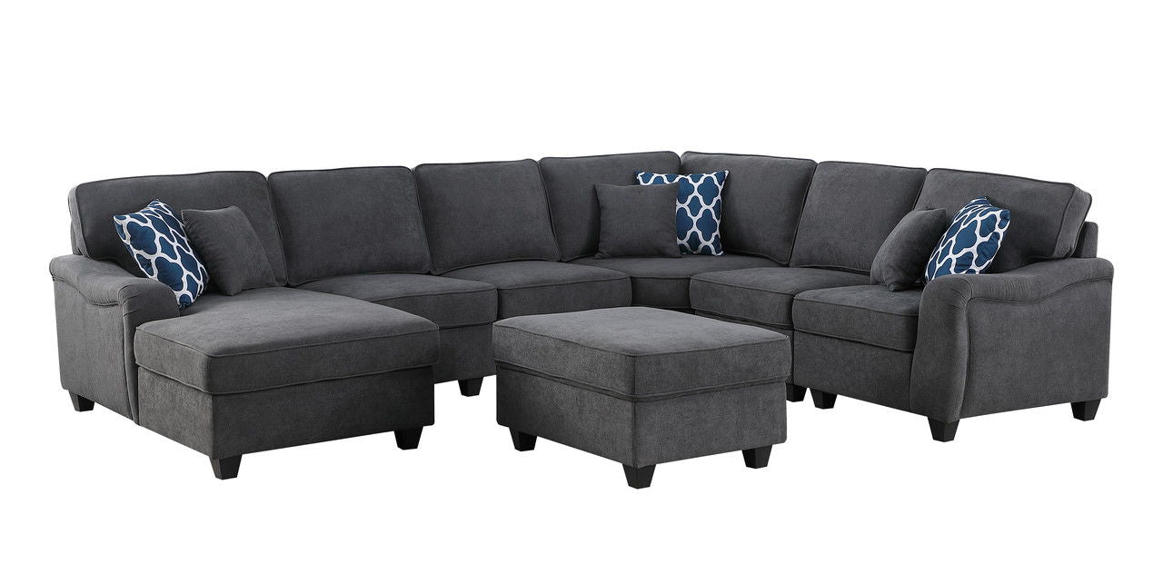 Leo - Woven Modular Sectional Sofa Comfort And Style