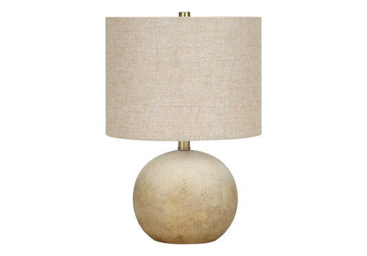 Lighting, Table Lamp, Concrete, Resin, Contemporary - Beige