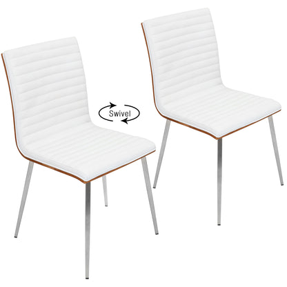 Mason - Contemporary Dining Chair (Set of 2) With Swivel