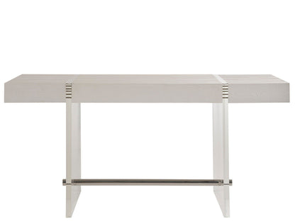 Weekender Coastal Living Home - Cabo Writing Desk - Pearl Silver