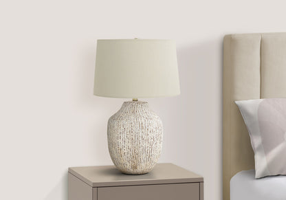 Lighting, Table Lamp, Ceramic, Transitional - Cream