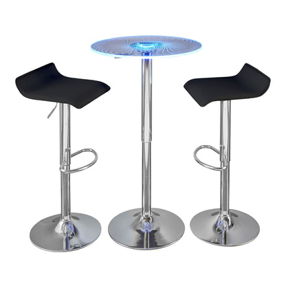 Spyra Ale - 3 Piece Contemporary Adjustable Bar With Up Set